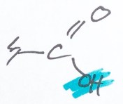 Fettsyrors karboxylände Alfa