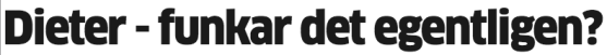 Dieter - funkar det egentligen
